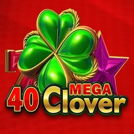 40 Mega Clover logo by Amusnet Interactive at Spinogrino Casino