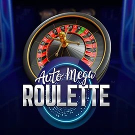 Auto Mega Roulette logo by Pragmatic Play at Spinogrino Casino