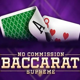 Baccarat Supreme slot visual from OneTouch Games available on sspinogrino.com