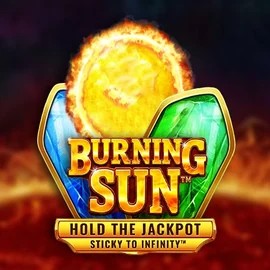 Burning Sun slot icon by Wazdan, available at Spinogrino Casino