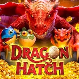 Dragon Hatch logo – Slots by PG Soft at Spinogrino Casino