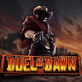 Official Slots logo: Duel At Dawn by Hacksaw Gaming at Spinogrino Casino