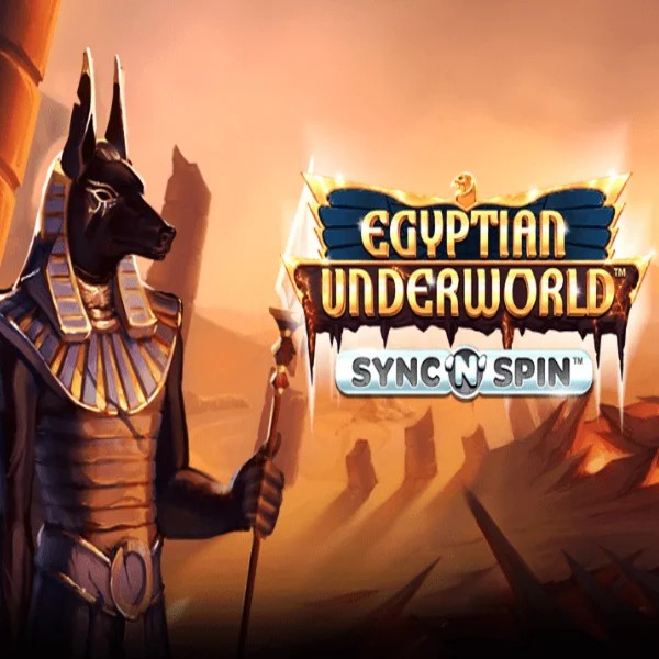 Egyptian Underworld online game logo by Greentube on sspinogrino.com