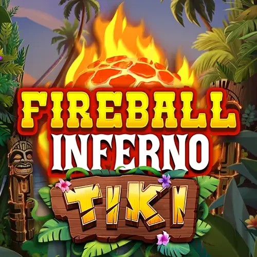Play the Fireball Inferno Tiki slot by NetEnt on Spinogrino Casino