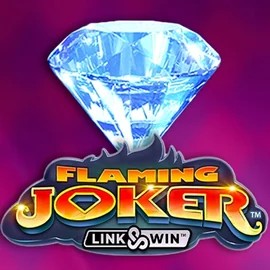Slots logo of Flaming Joker Link and Win from Barstruck at Spinogrino Casino