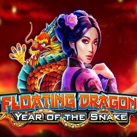Floating Dragon Year of the Snake logo by Pragmatic Play at Spinogrino Casino