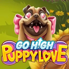 Go High Puppy Love slot visual from RubyPlay available on sspinogrino.com