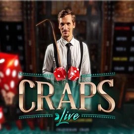 Enjoy Live Craps by Evolution – logo hosted on sspinogrino.com