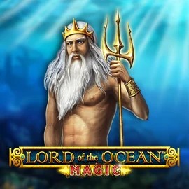 Lord Of The Ocean Magic slot logo by Novomatic at Spinogrino Casino