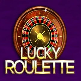 Lucky Roulette logo by Belatra Games Spinogrino Casino
