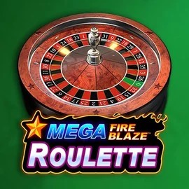 Table Games logo of Mega Fire Blaze Roulette from Playtech at Spinogrino Casino