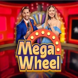 Mega Wheel online game logo by Pragmatic Play on sspinogrino.com
