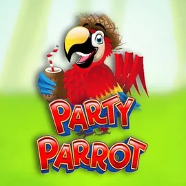 Party Parrot slot icon by Rival, available at Spinogrino Casino