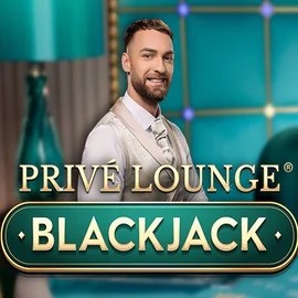 Privé Lounge Blackjack casino game by Pragmatic Play – featured logo at Spinogrino Casino