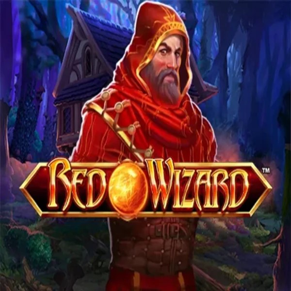 Red Wizard logo – Slots by Rarestone Gaming at Spinogrino Casino