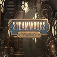 Slots logo of Steamworks The Workshop from Peter & Sons at Spinogrino Casino