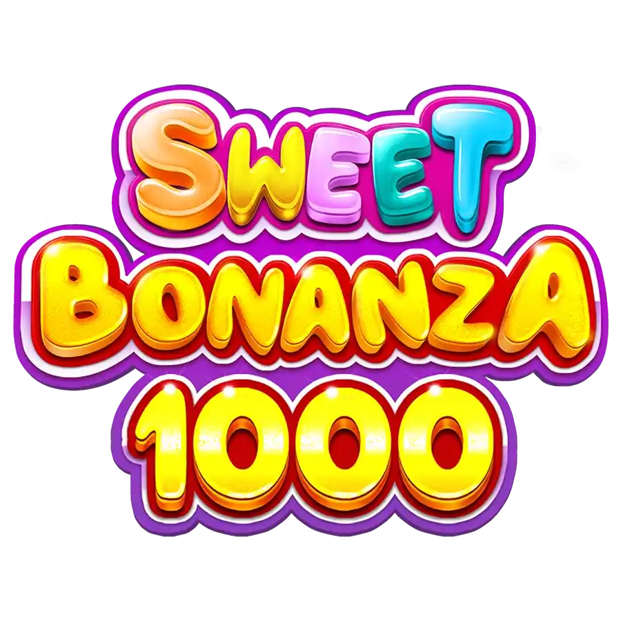 Official Slots logo: Sweet Bonanza 1000 by Pragmatic Play at Spinogrino Casino