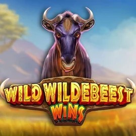 Slots logo of Wild Wildebeest Wins from Pragmatic Play at Spinogrino Casino